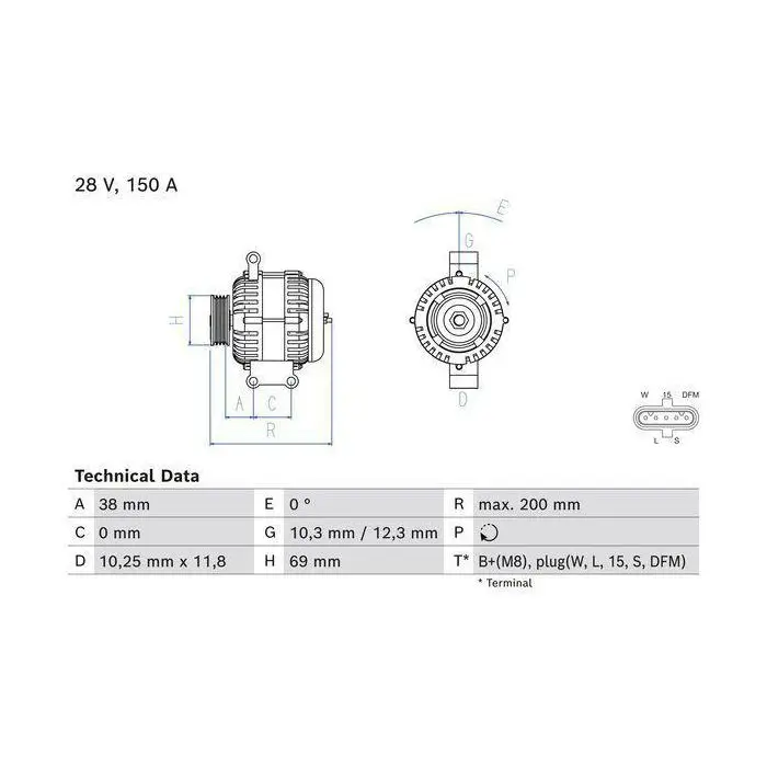 Generator Bosch Handla nu