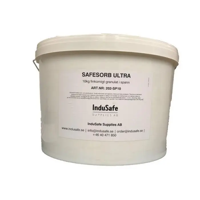 Köp online Granulat Finkornigt 0,5-1 mm Safesorb Ultra 10kg Hink SafeSorb