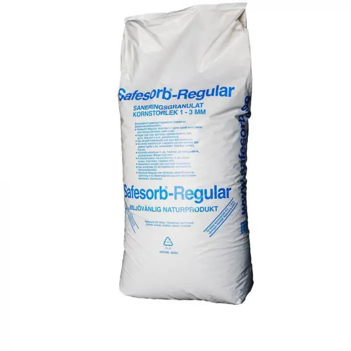 Populärt val Granulat Grovkornigt 1-3mm Safesorb Regular 20kg SafeSorb